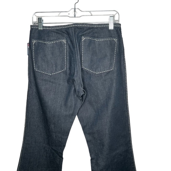 Vtg Gap Women’s Denim Bootcut Flare? Size 6 White Stitch BNWT Jeans Hippie - Picture 5 of 7